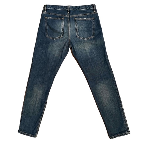 Isabel Marant Etoile High Rise Denim Jeans 38/US 6 - Blue Denim distressed - Picture 3 of 8